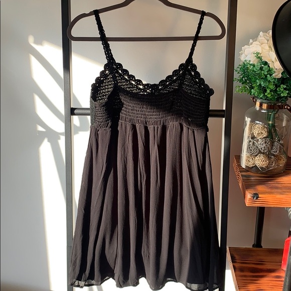 Audrey 3+1 Crochet Top Babydoll Dress - Picture 2 of 5